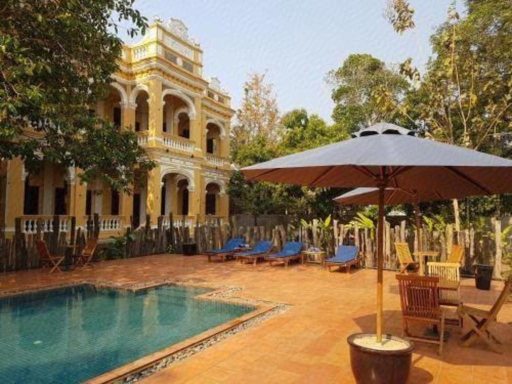 Le Relais De Chhlong Hotel Kratie Buitenkant foto