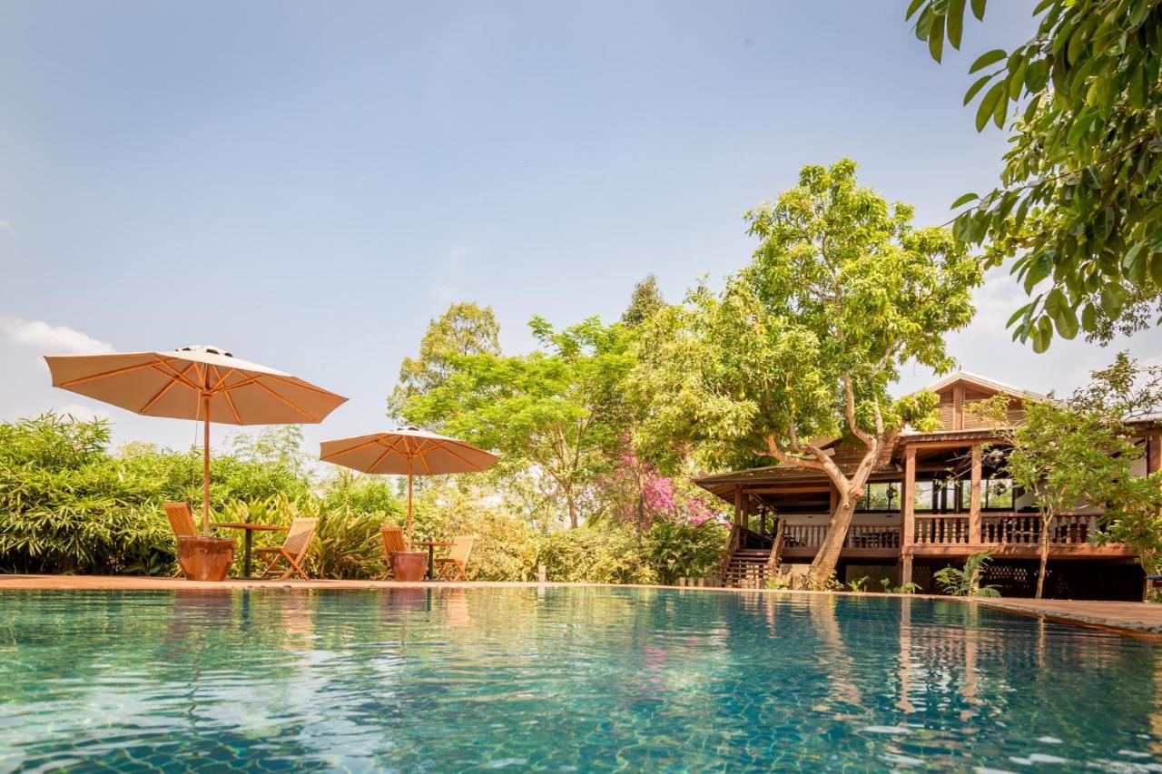 Le Relais De Chhlong Hotel Kratie Buitenkant foto